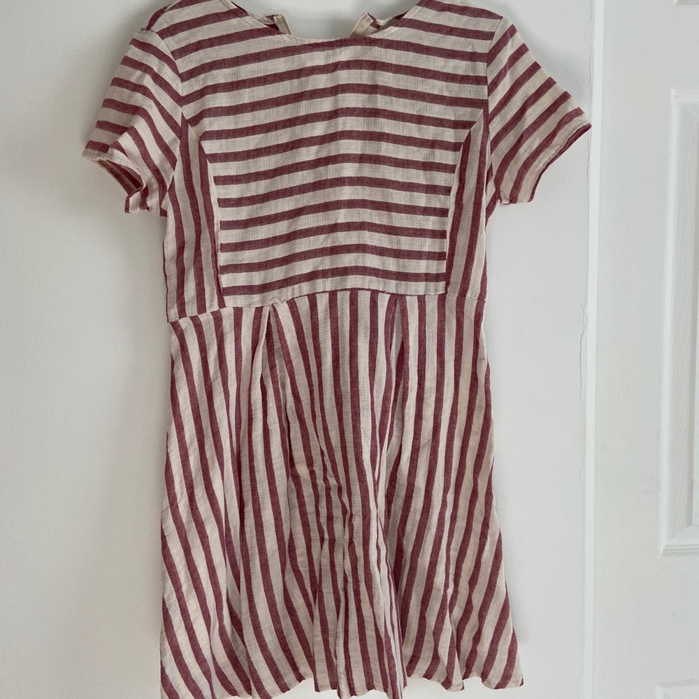 Women’s stripped smock dress